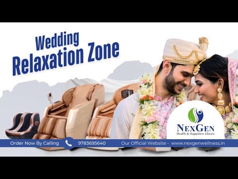 Wedding Relaxation Zone – Best Stress Relief & Wellness Experience | NexGen Health & Wellness